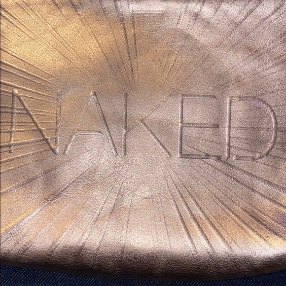 Urban  decay metallic gold makeup bag - Picture 3 of 12